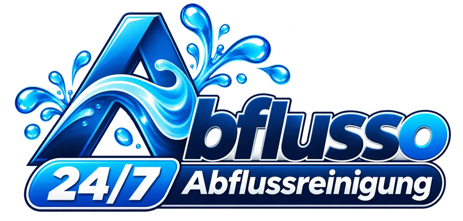 Abflusso, Abflussreinigung Logo